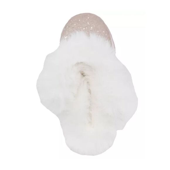 New! JUICY COUTURE Girls Lil Windsor Gold Glitter Faux Fur Boots Booties Size 5T - Picture 3 of 9